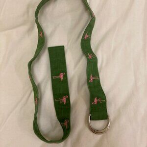 J Crew "flamingo" belt - size S